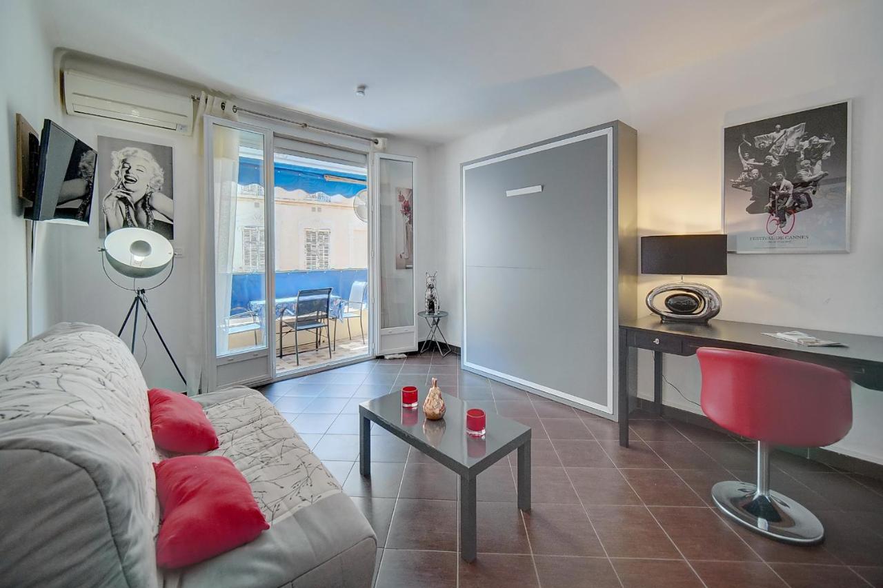 Immogroom -Terrace -Air Conditioning - City-Center Cannes Bagian luar foto