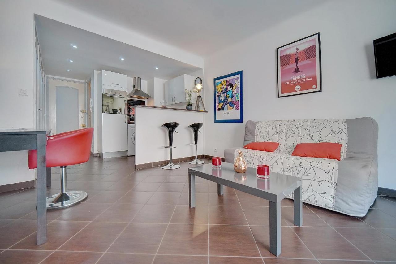 Immogroom -Terrace -Air Conditioning - City-Center Cannes Bagian luar foto