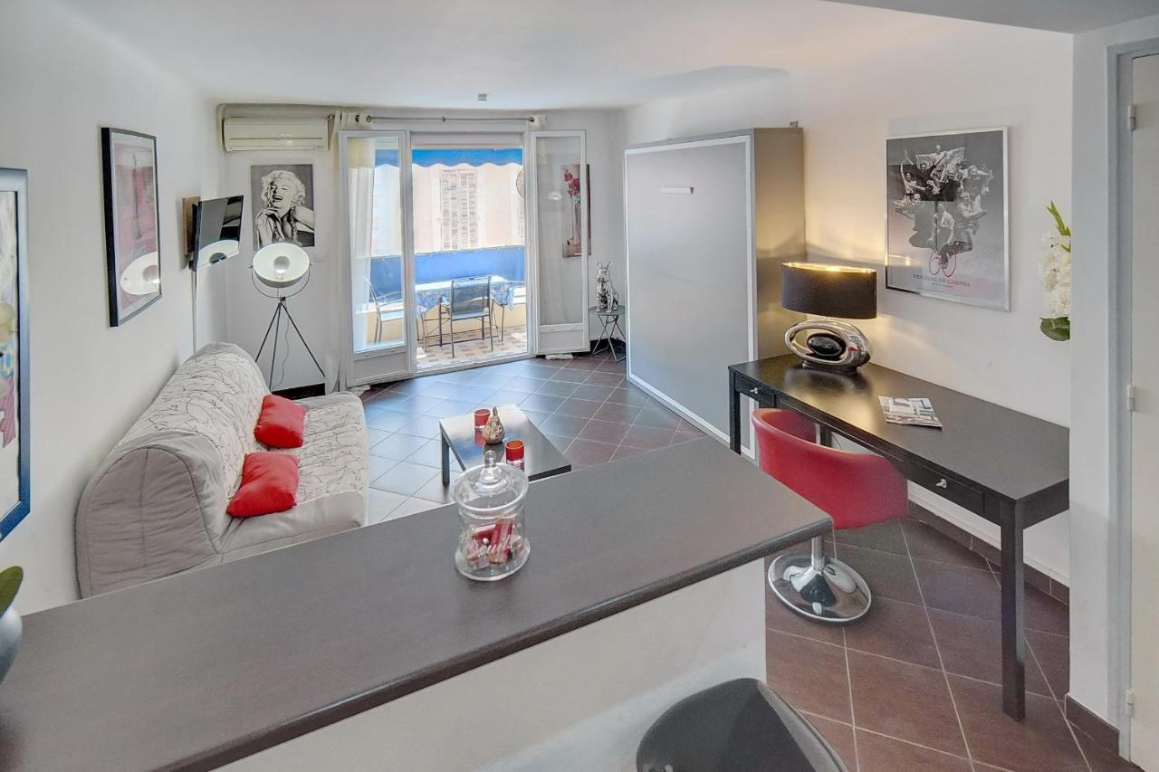 Immogroom -Terrace -Air Conditioning - City-Center Cannes Bagian luar foto